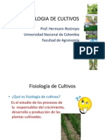 Fisiologia de Cultivos