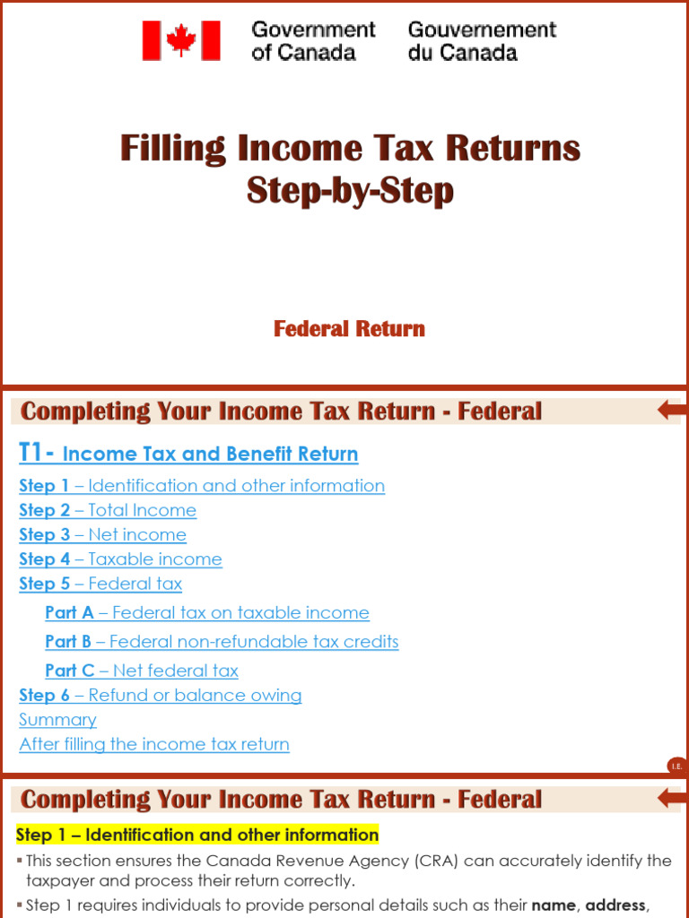 2. Filling Steps _ Federal | PDF | Tax Deduction | Tax Credit