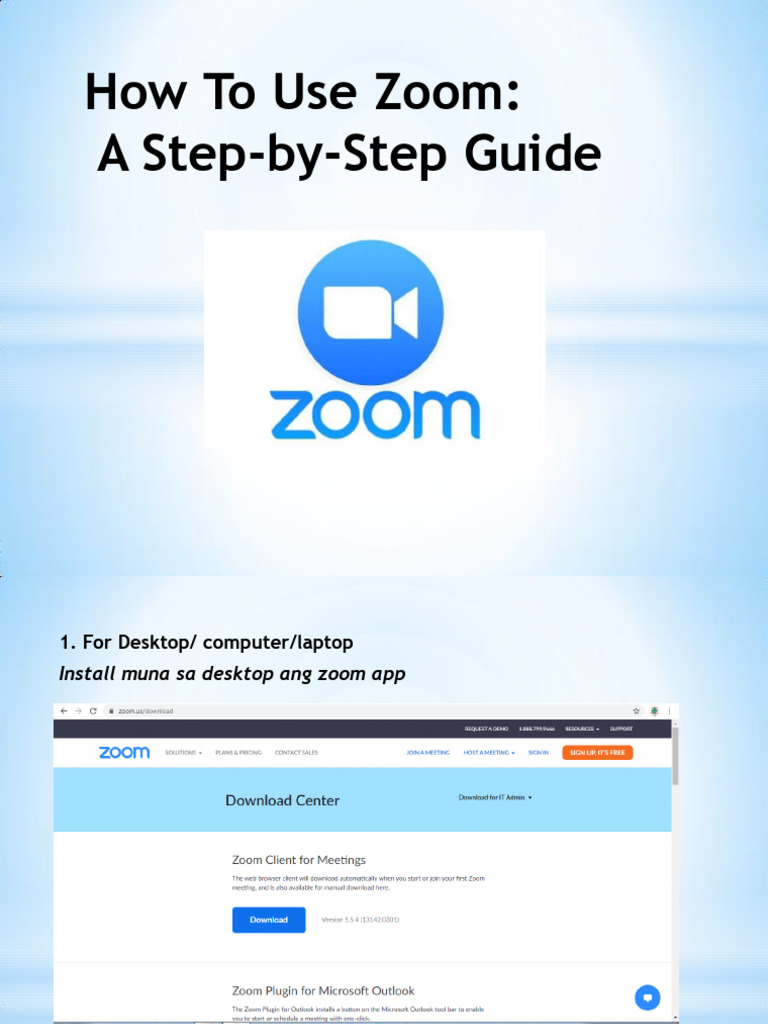How-to-use-Zoom | PDF
