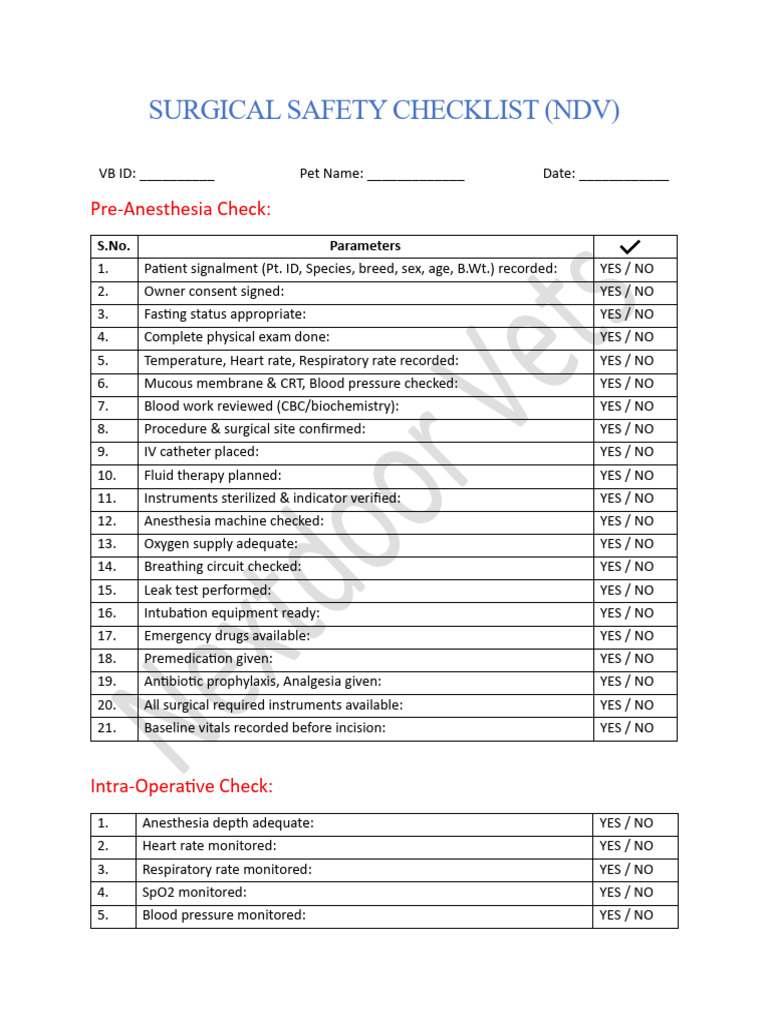 New SURGICAL SAFETY CHECKLIST 2 | PDF | Surgery | Anesthesia