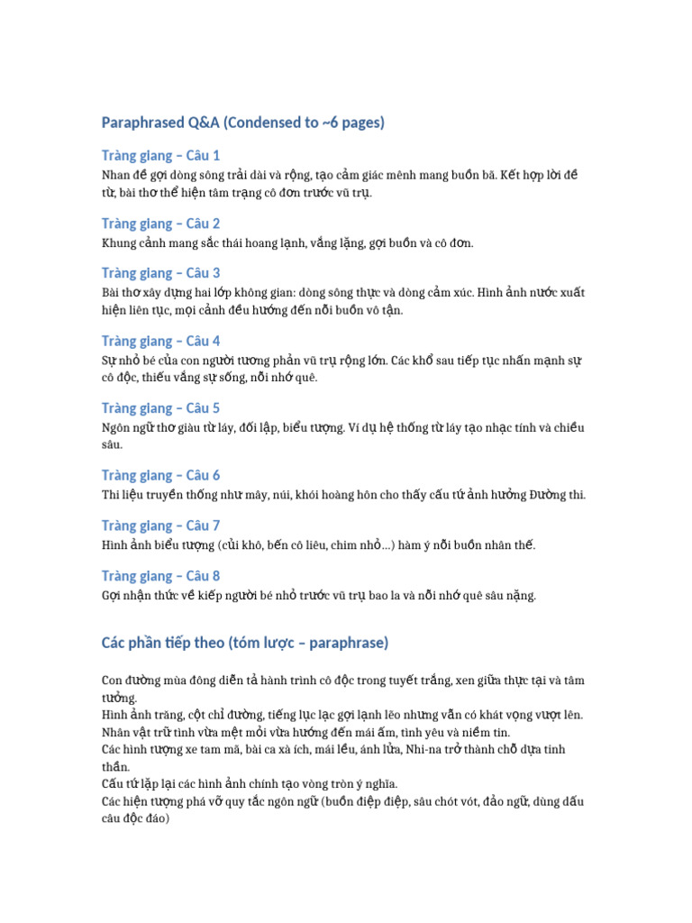 Paraphrased 6pages | PDF