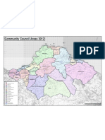 Community Council Areas 2012