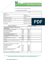 Child Care Indoor Air Quality Evaluation Form