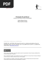 Formação do professor - a docencia universitaria em busca de legitimidade