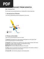 Aerodynamic Rocket Geometry Analysis | PDF | Fuselage | Aircraft