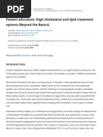 Statin Decision Aid for Patients | PDF | Statin | Cardiovascular Diseases