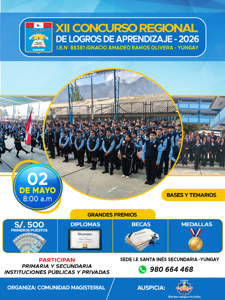 Bases Iaro 2026 | PDF | Ecuaciones | Matemáticas
