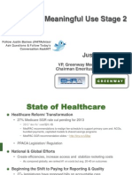 Navigating Meaningful Use Stage 2 - Sept 2012