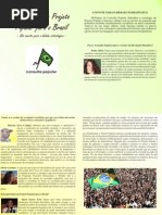 Consulta Popular - A Atualidade Do Projeto Popular Para o Brasil