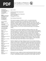 Download American Academy of Pediatrics letter to the FCC  by Angela Flynn SN104230961 doc pdf