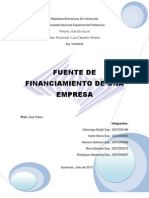 Trabajo de Finanzas