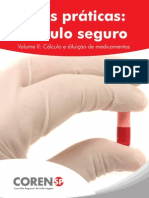 Boas Praticas Calculo Seguro Volume 2 Calculo e Diluicao de Medicamentos