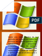 CÓMO CREAR Y GUARDAR UNA IMAGEN DEL SISTEMA