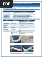 Back Slab Application Techniques | PDF | Elbow | Knee