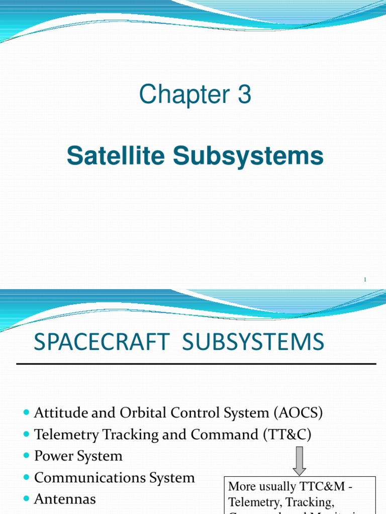 TT&C and AOCS in Satellite Systems | PDF | Attitude Control | Satellite