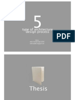 wanmuhammad-5typeofarchitecturedesignprocess-090319033952-phpapp02