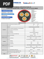 300mm² XLPE Cable Technical Data | PDF | Insulator (Electricity ...