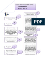 Los diez mandamientos - Os 10 mandamentos - The 10 commandments Inglés, Portugués y Español