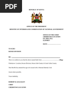 NIRA LC1 Recommendation Letter Template | PDF