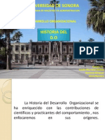 Historia Del Desarrollo Organizacional 1er Parte