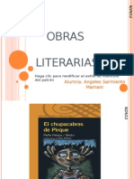 OBRAS Literarias - Angeles
