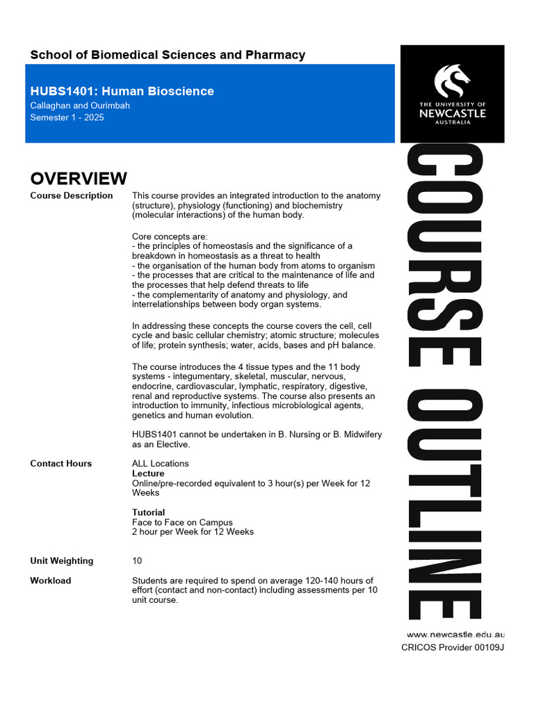Course Outline | PDF