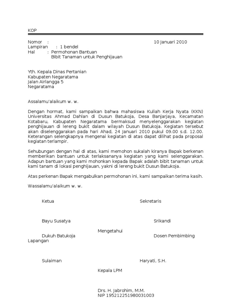 Contoh surat permohonan bibit ke dinas pertanian doc Terima kasih telah mengunjungi blog Berbagi Contoh Proposal 2019.