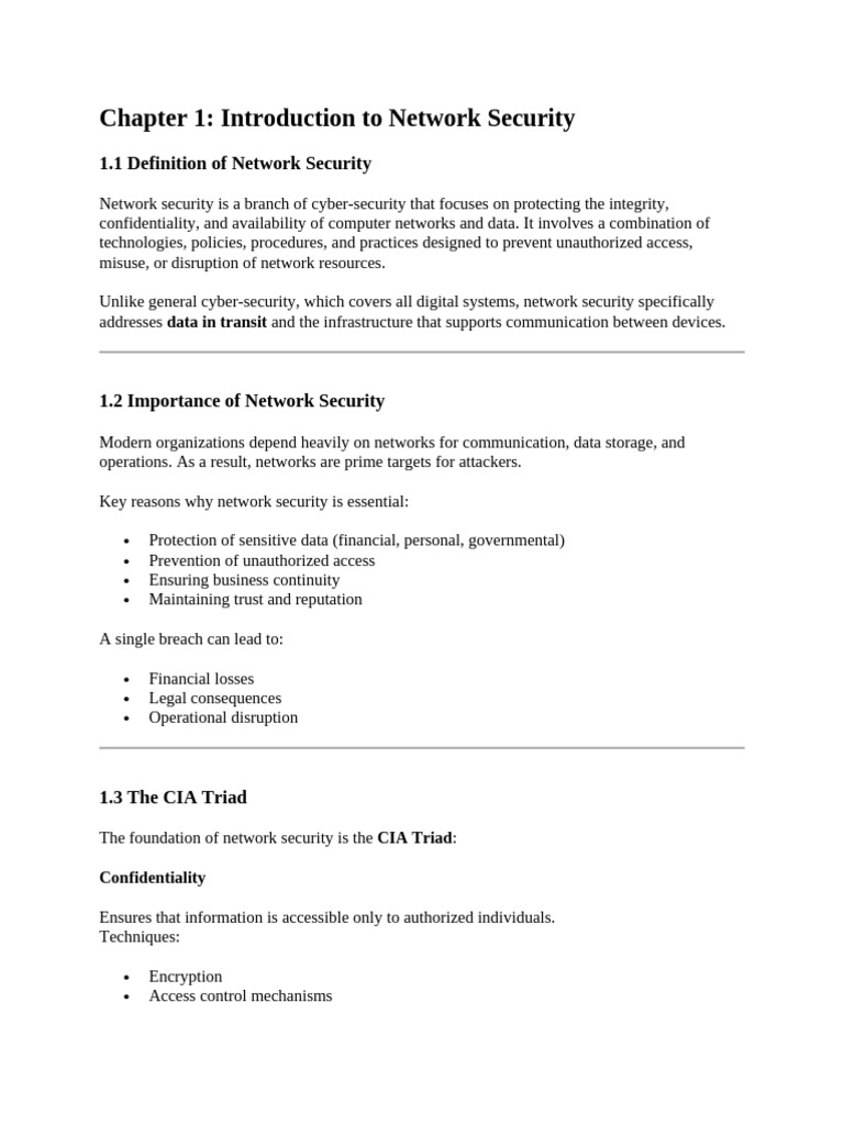Network Security Fundamentals | PDF