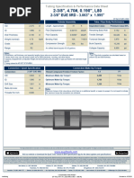 BTC Connection Data Sheet for L80 Pipe | PDF | Pipe (Fluid Conveyance ...