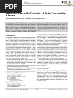 Amine Protection Groups Overview | PDF | Amine | Organic Chemistry