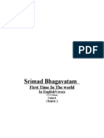 Srimad Bhagavatam Canto1English Verses