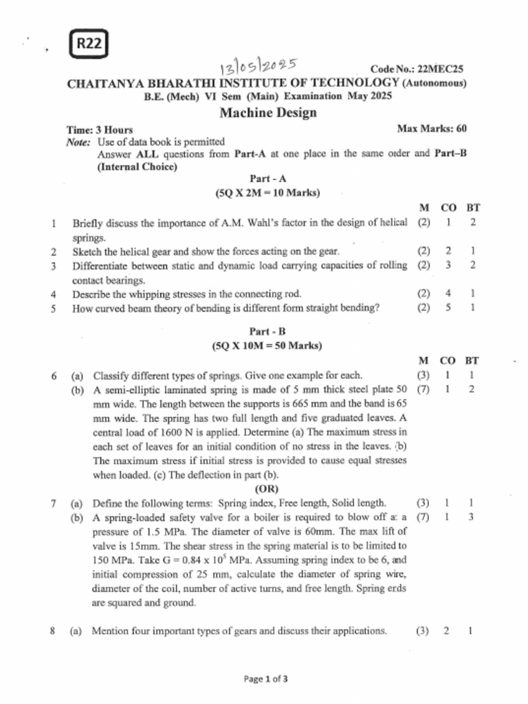 MD QP | PDF