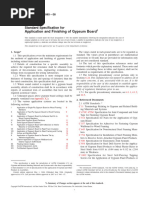 ASTM C645-14 Nonstructural Steel Framing | PDF | Drywall | Building ...
