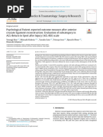 ACL-RSI Score Summary and Calculator | PDF | Knee | Limbs (Anatomy)