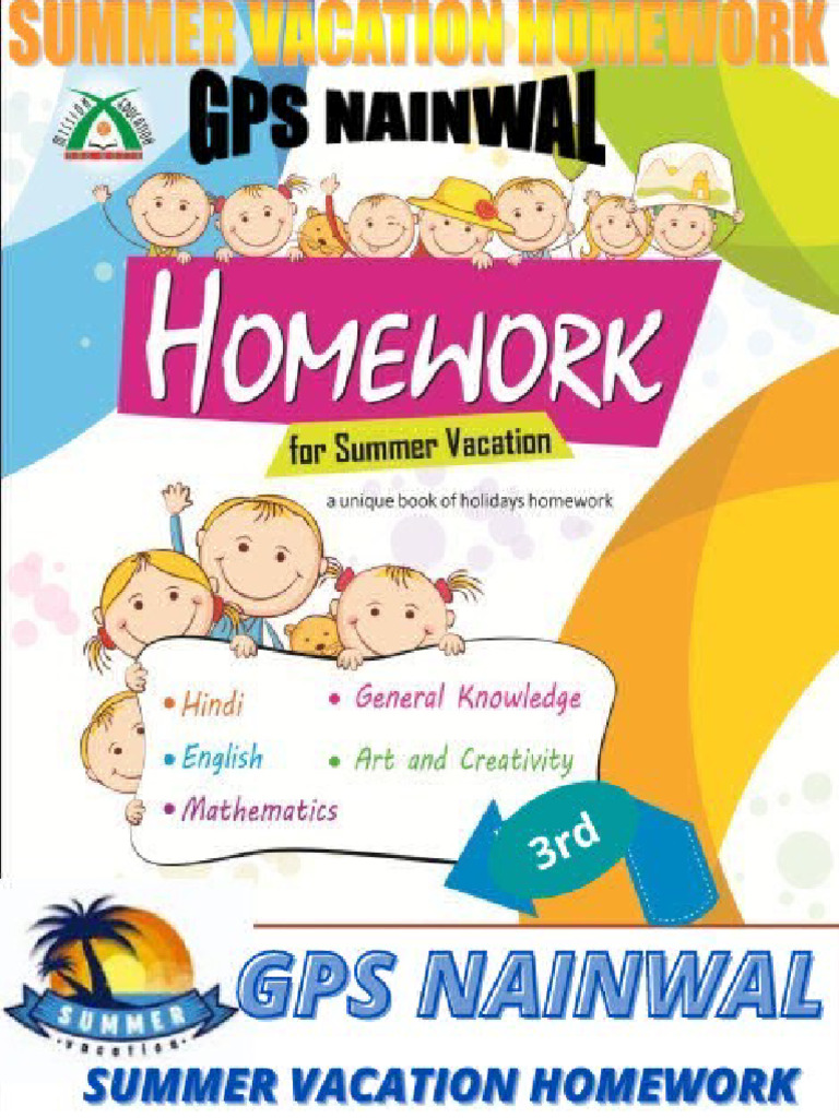 3rd Class Homework | PDF