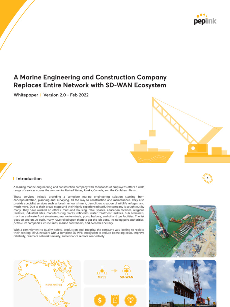 Whitepaper Marine Sd Wan Ecosystem | PDF | Computer Network | Virtual ...