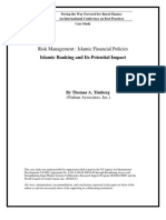 Risk Management Islamic Financial Policies