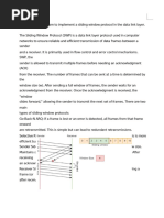 BEC702: Stop & Wait, Sliding Window Protocols | PDF | Computer ...