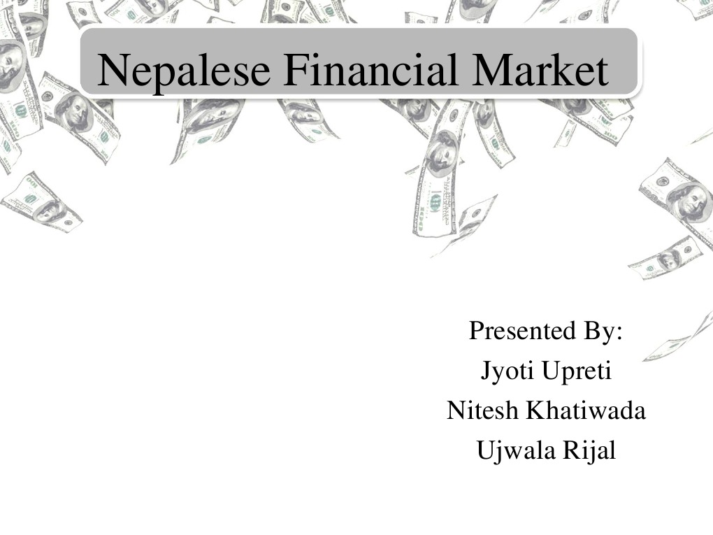Overview of Nepal's Financial Markets | PDF | Financial Markets ...