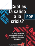 ¿Cuál es la salida a la crisis?