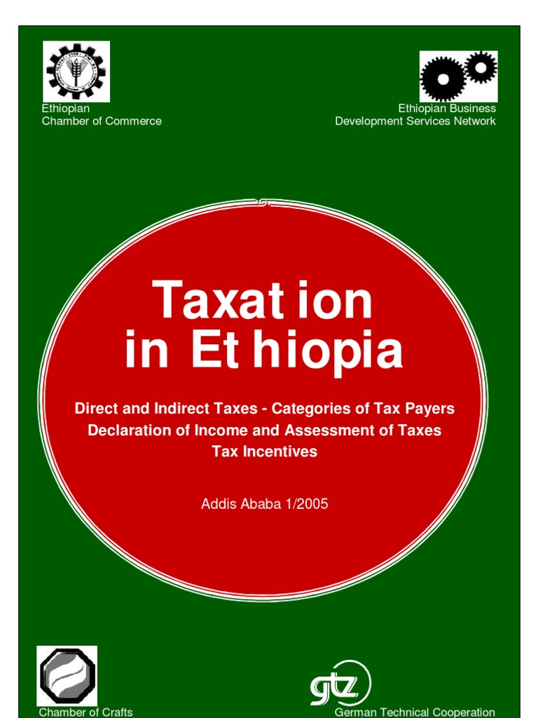 Taxation in Ethiopia Value Added Tax Tax Deduction