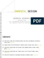 Georgala G Bioclimatic Design Studies