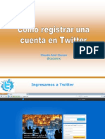 Tutorial Sobre Como Crear Una Cuenta en Twitter y Overblog y Sincronizarlas