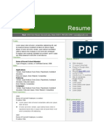 Modern Resume - CV