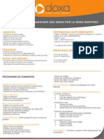 Formation efficacité professionnelle et développement personnel pour Structurer et organiser ses idées par le Mind Mapping 2012-2013