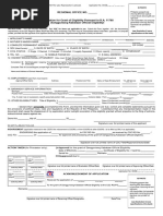 CSE-PR Application Form Instructions | PDF | Identity Document
