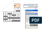 Blank Cells: Select The Range of Cells - Home Tab Conditional Formatting