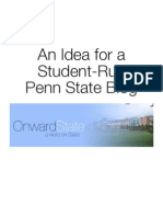 Idea For A Student-Run Penn State Blog