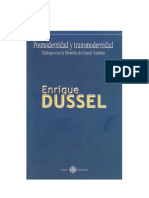 65156653 DUSSEL Enrique Posmodernidad y Trans Modern Id Ad PDF OCR