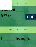 Am Is Are Verb Powerpoint Fill in